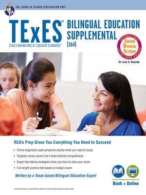 cover image of TExES Bilingual Education Supplemental (164) Book + Online
